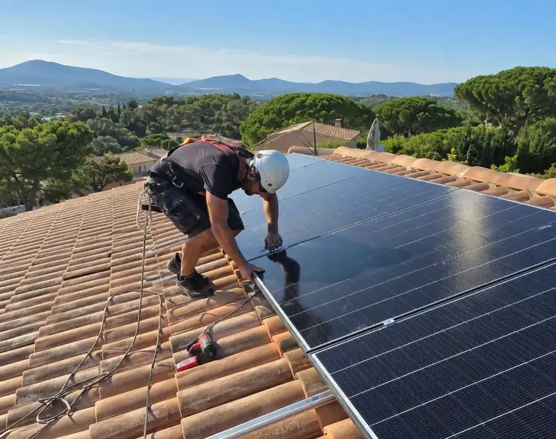 Installateur panneaux solaires Doué-en-Anjou — pose photovoltaïque sur toiture